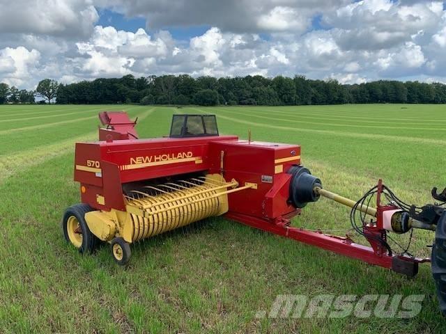 New Holland 570 Szögletes bálázók