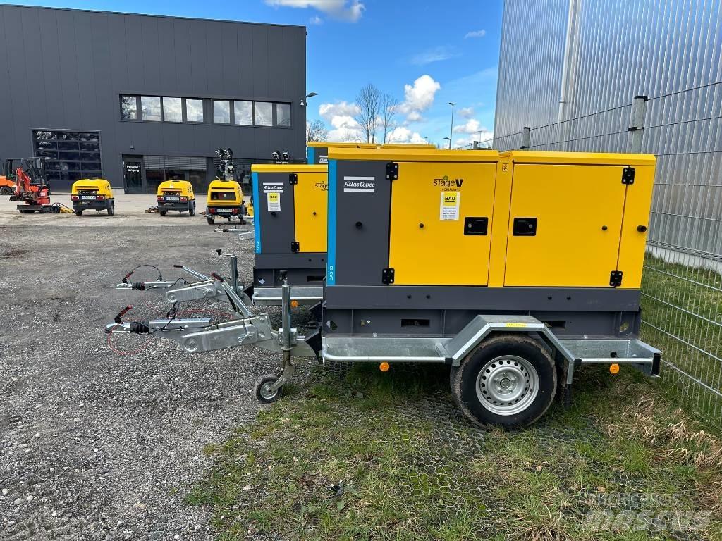 Atlas Copco QAS 30 Dízel áramfejlesztők