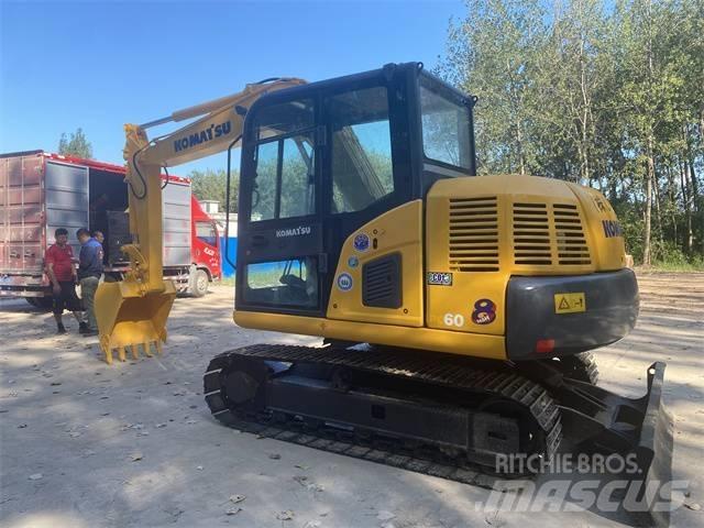 Komatsu PC60-8 Lánctalpas kotrók