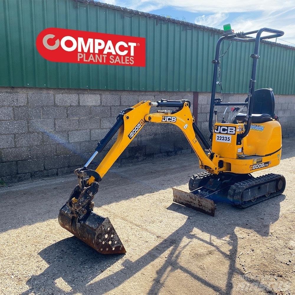JCB 8008 Mini kotrók < 7t