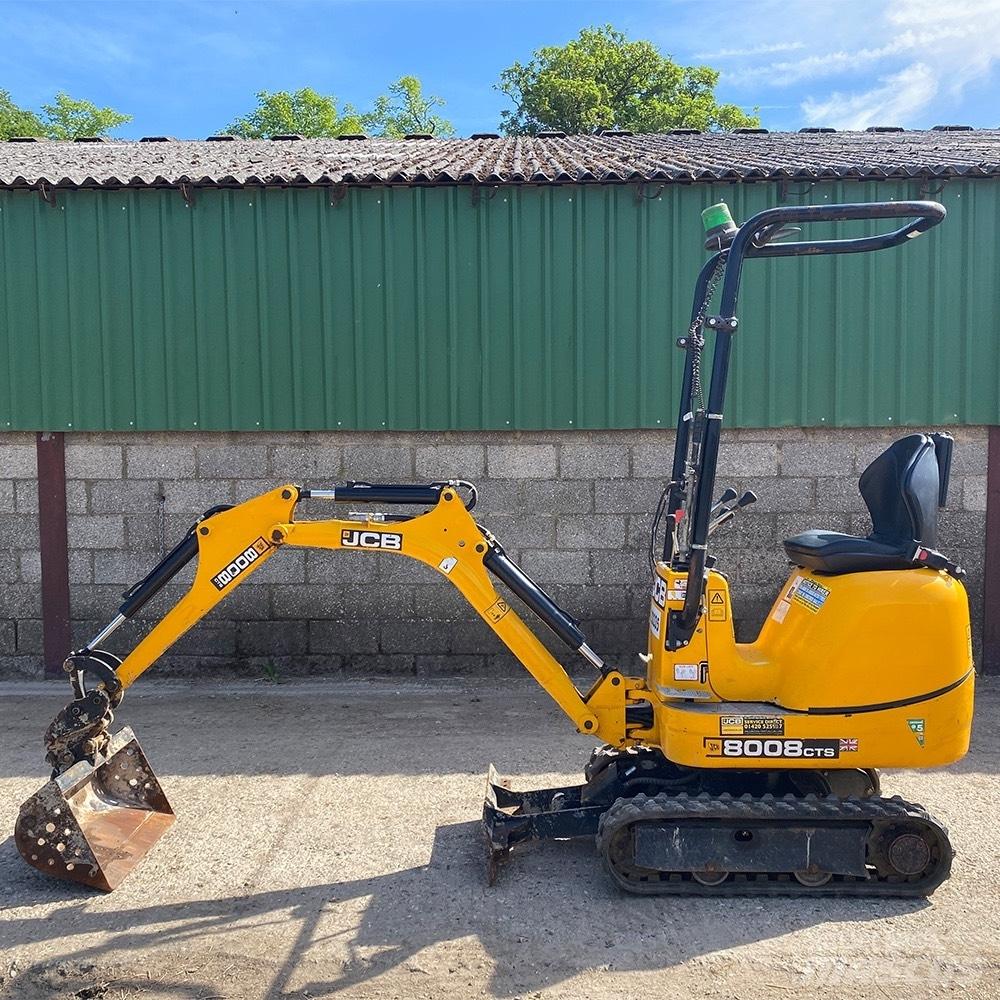 JCB 8008 Mini kotrók < 7t