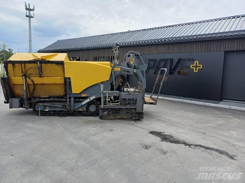 Vögele Super 800 Aszfalt terítõ gépek
