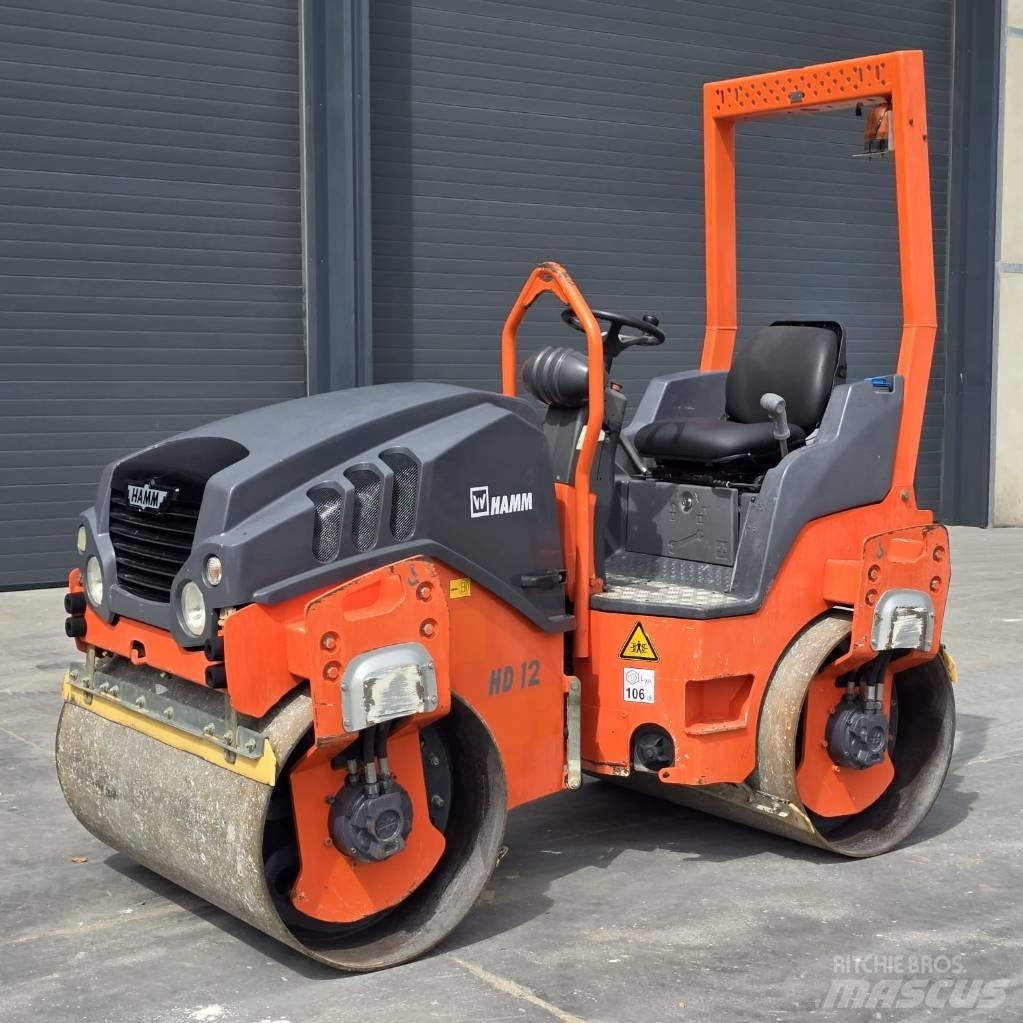 Hamm HD 12 VV Ikerdobos hengerek