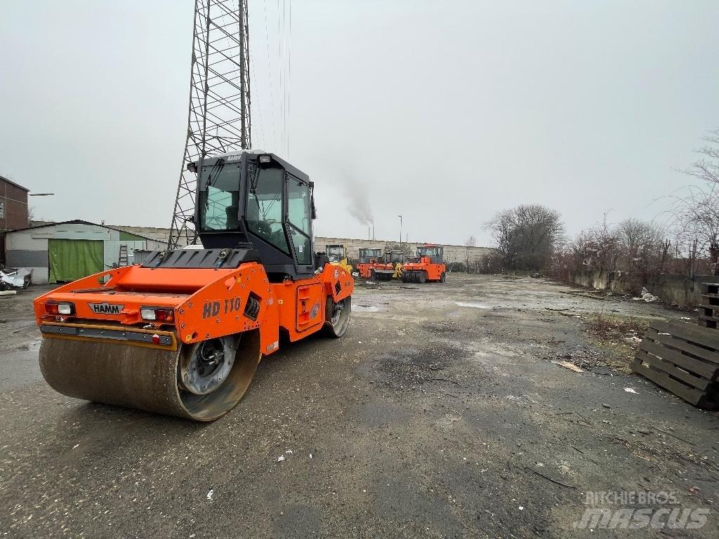 Hamm HD110 Ikerdobos hengerek