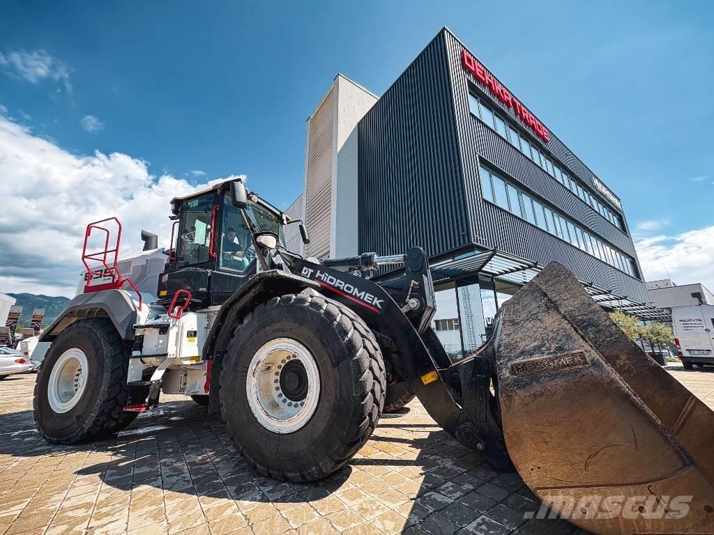 Hidromek HMK 635 WL Gumikerekes homlokrakodók