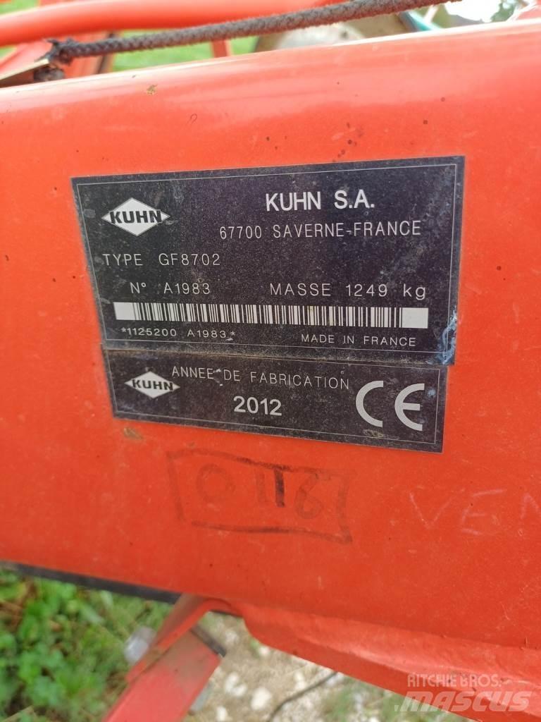 Kuhn GF 8702 Rendkészítő