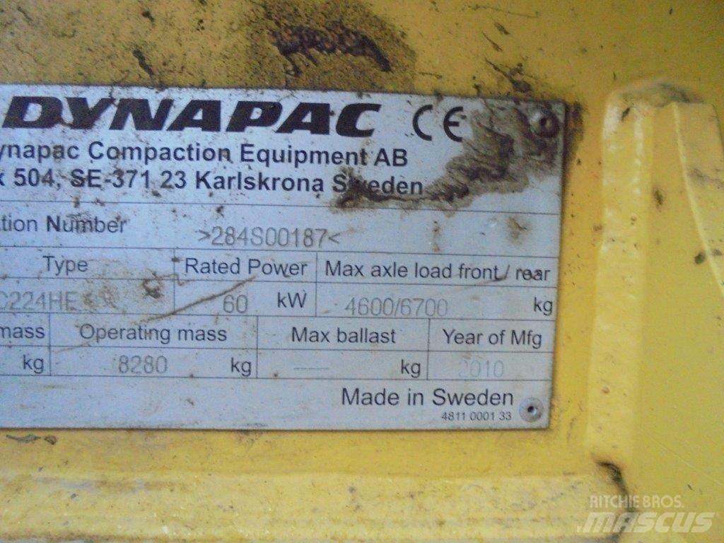 Dynapac CC 224 HF Ikerdobos hengerek