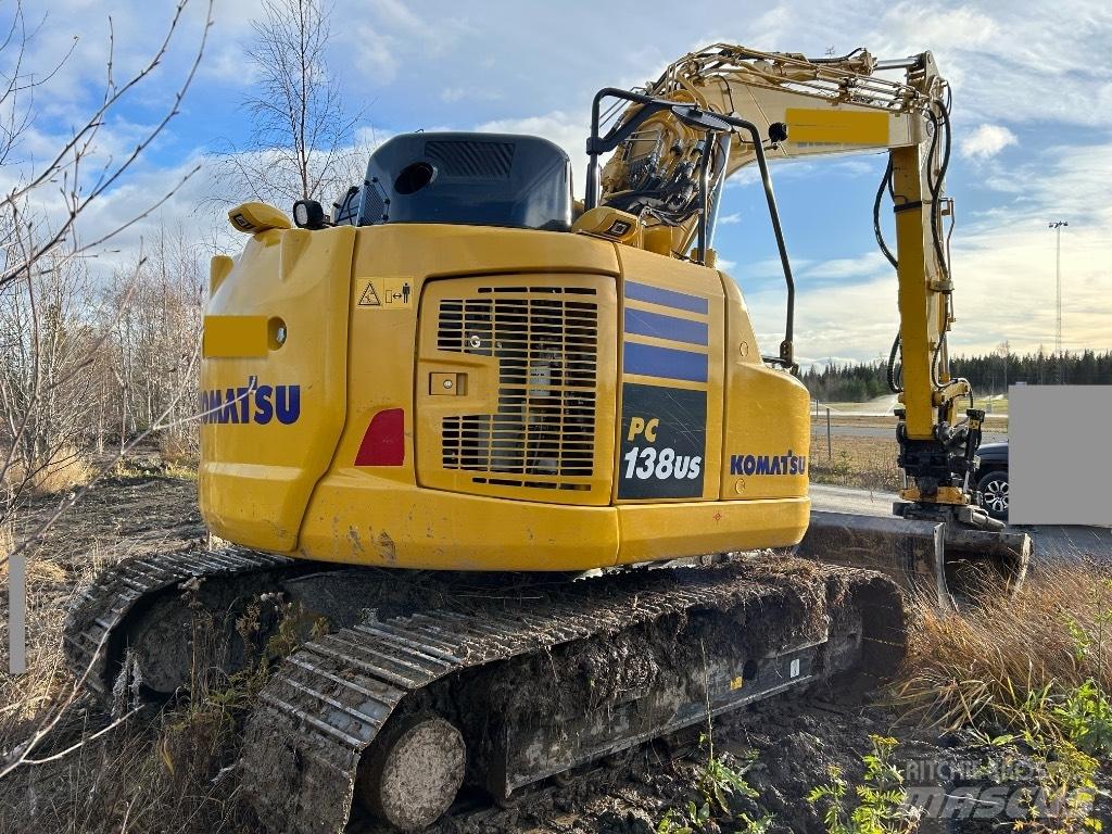 Komatsu PC138US-11E0 Lánctalpas kotrók