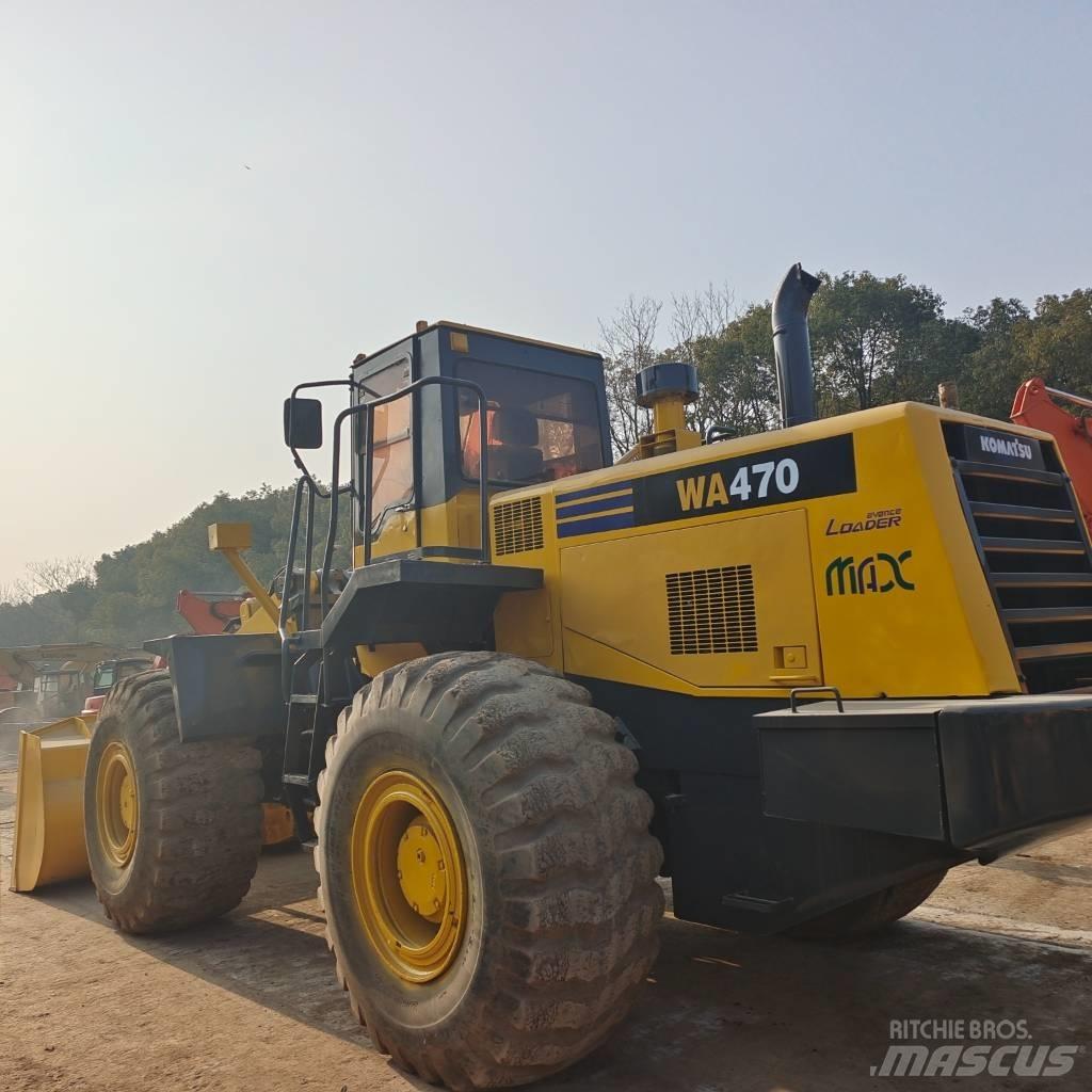 Komatsu WA 470-3 Gumikerekes homlokrakodók