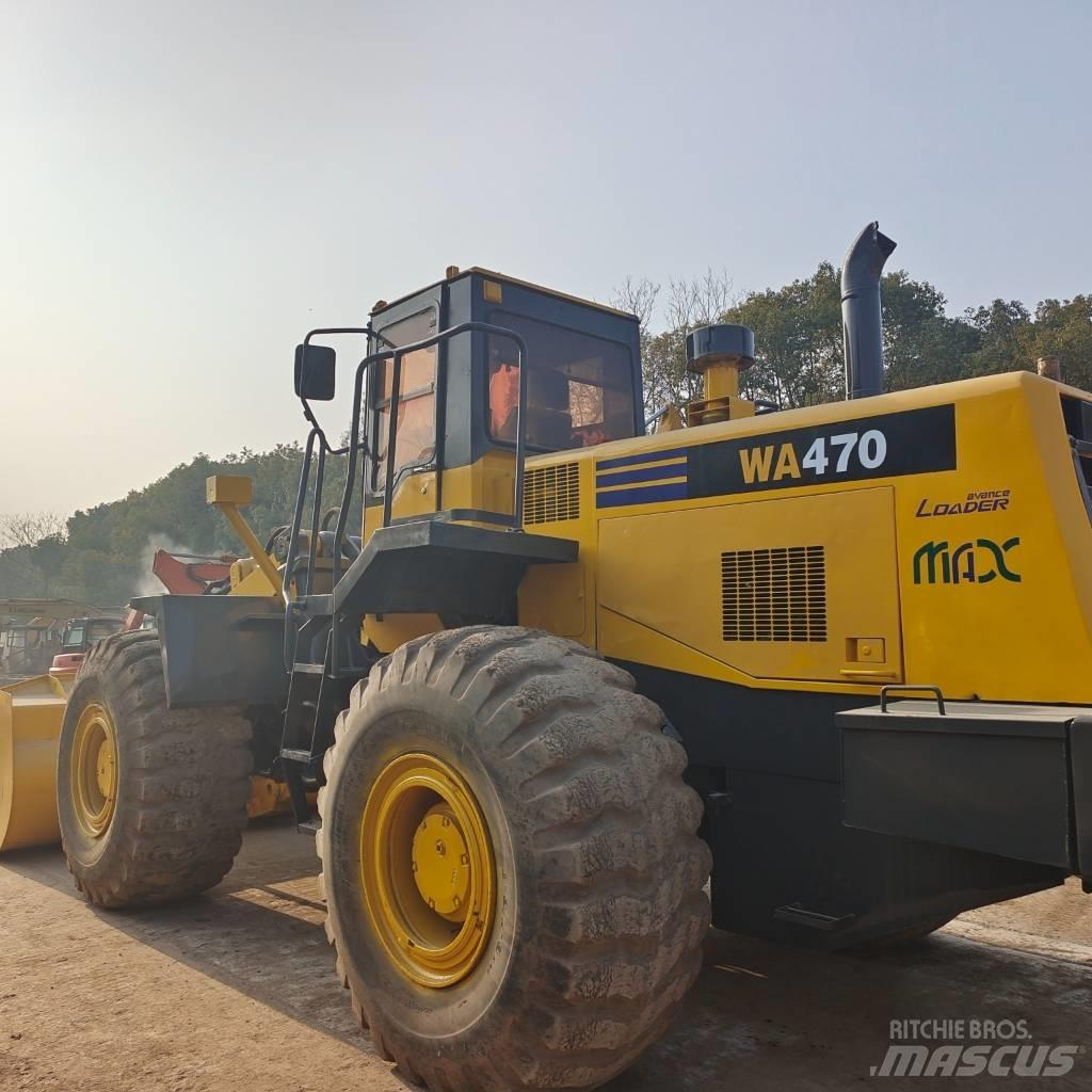 Komatsu WA 470-3 Gumikerekes homlokrakodók