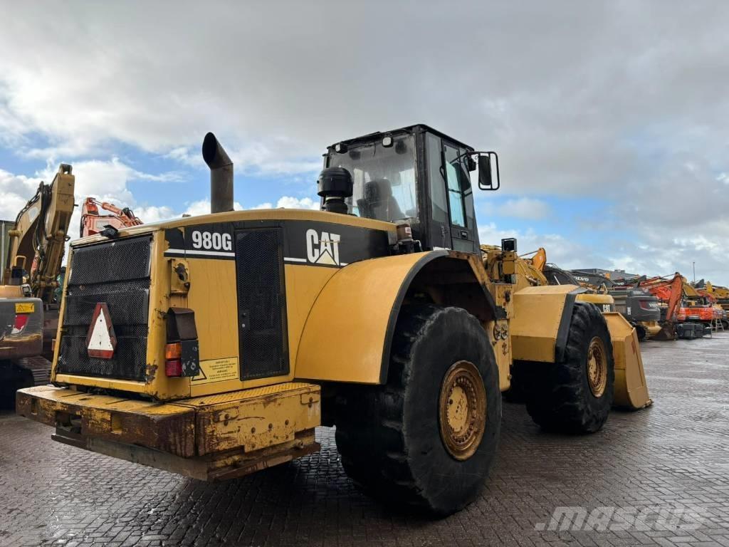 CAT 980 G Gumikerekes homlokrakodók