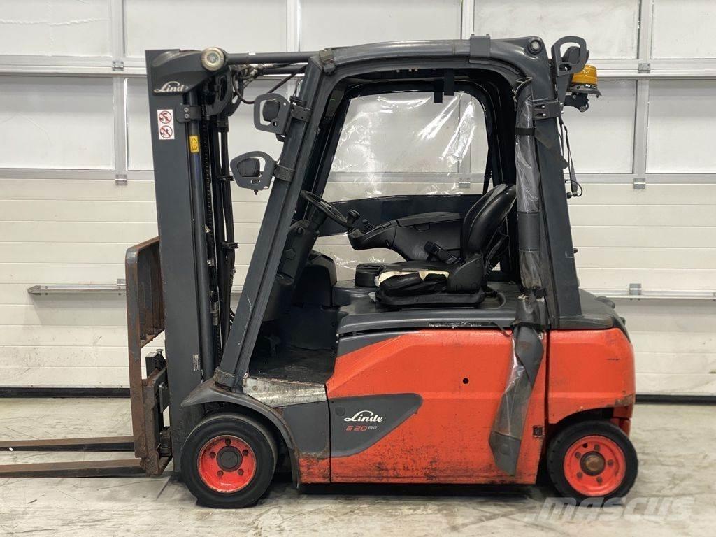 Linde E20PL-02 Elektromos targoncák