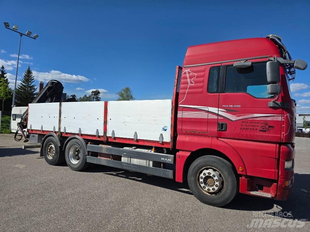 MAN TGA 26.480 Darus teherautók