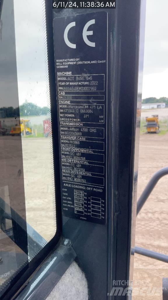 Bell B45E Csuklósdömperek