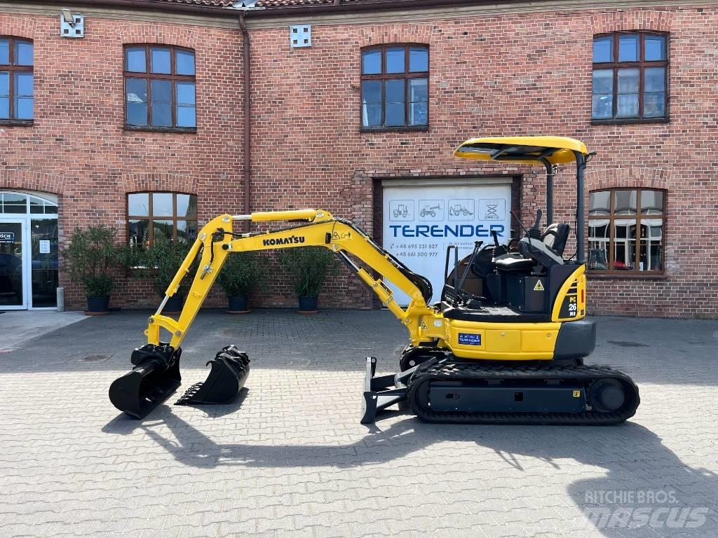 Komatsu PC 26 MR-3 Mini kotrók < 7t