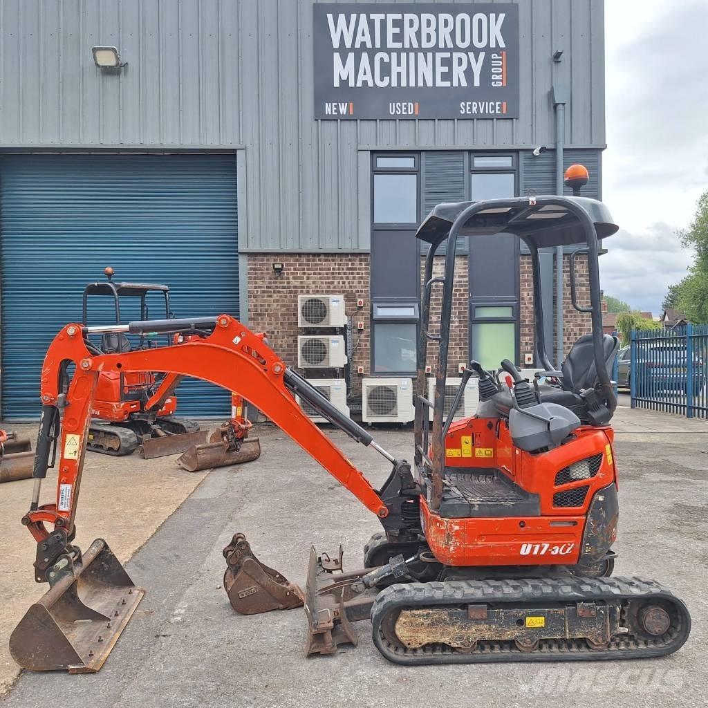 Kubota U 17-3 Mini kotrók < 7t