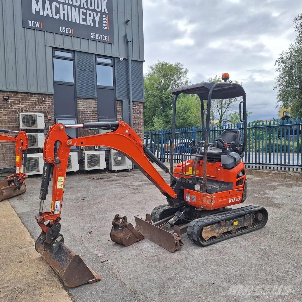 Kubota U 17-3 Mini kotrók < 7t