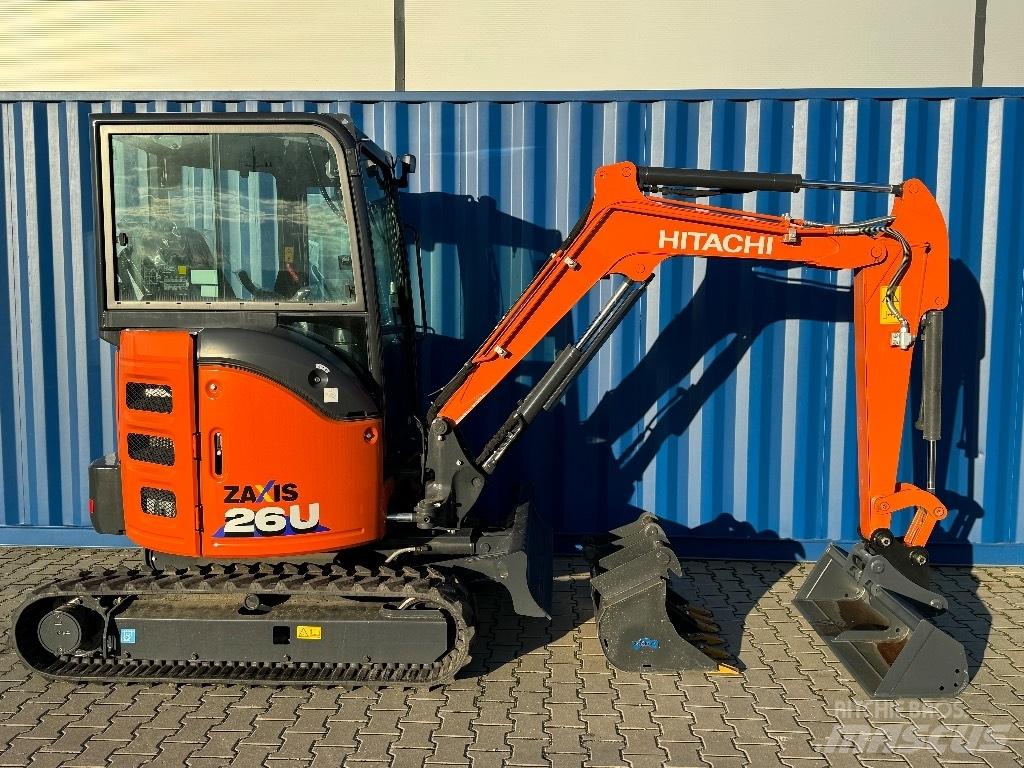 Hitachi ZX 26 U-6 Mini kotrók < 7t
