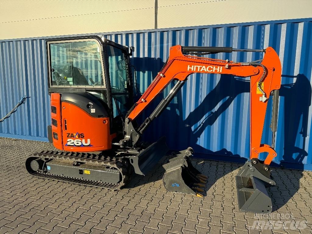 Hitachi ZX 26 U-6 Mini kotrók < 7t