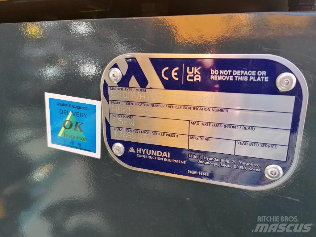 Hyundai HX130ALCR Lánctalpas kotrók