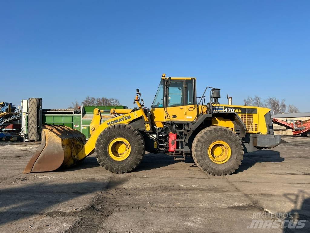 Komatsu WA 470-6 Gumikerekes homlokrakodók
