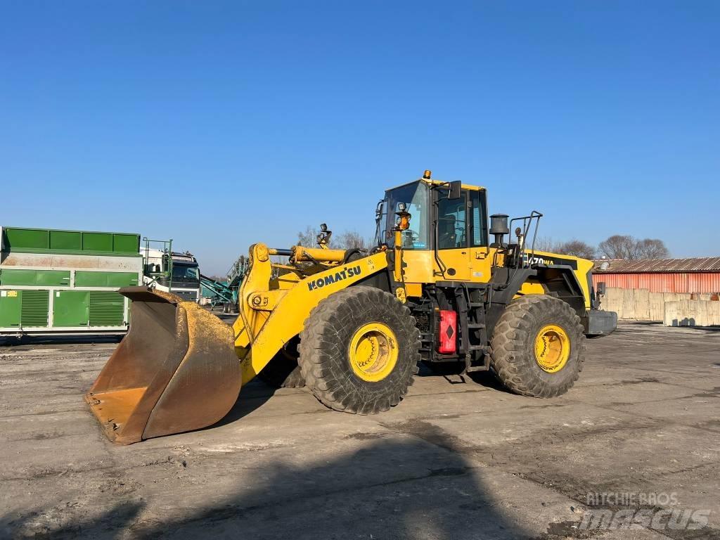 Komatsu WA 470-6 Gumikerekes homlokrakodók
