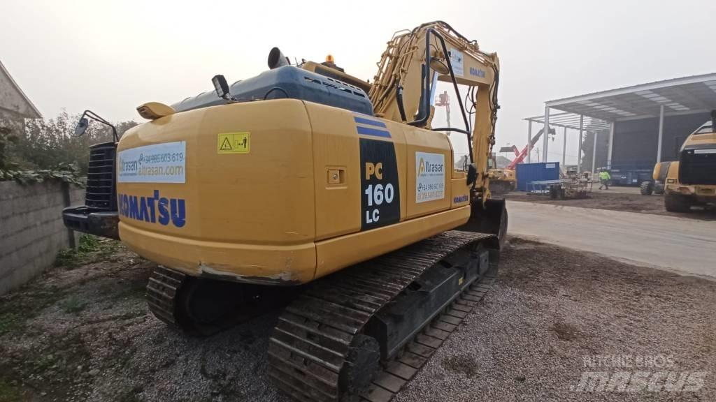 Komatsu PC160LC-8 Lánctalpas kotrók