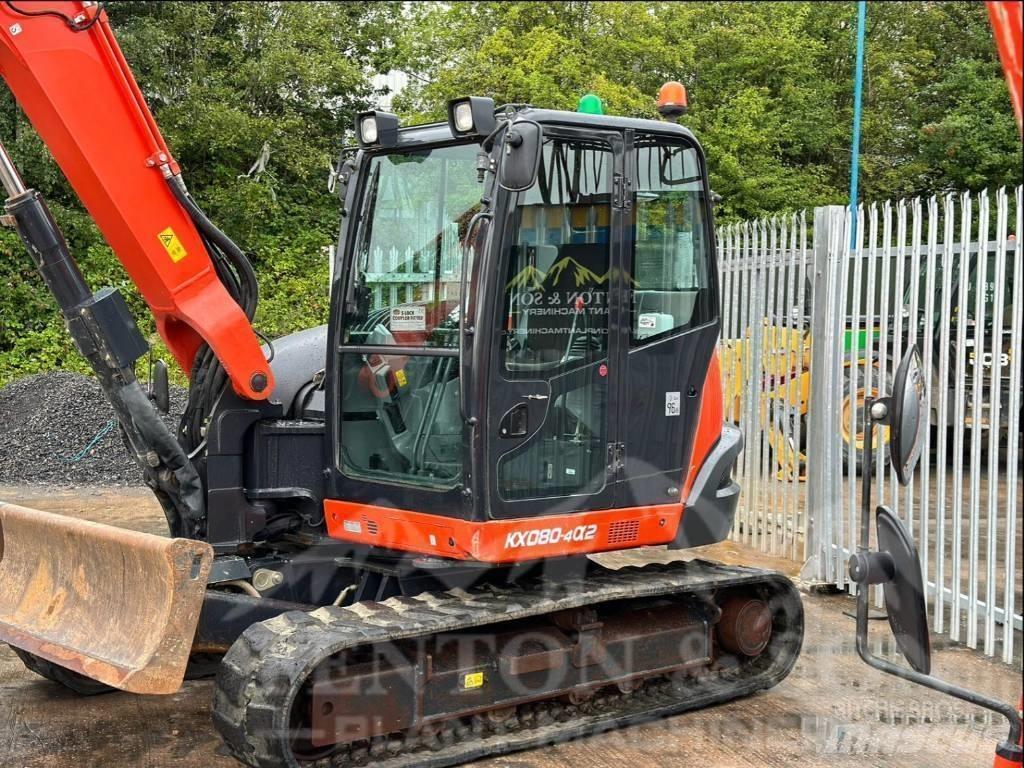 Kubota KX 080-4 Közepes (midi) kotrók 7 t - 12 t