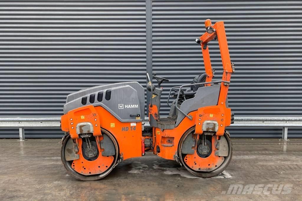Hamm HD 14 VV Ikerdobos hengerek