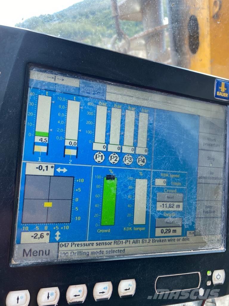 Bauer BG 24 H Nagy teljesítményű fúrók