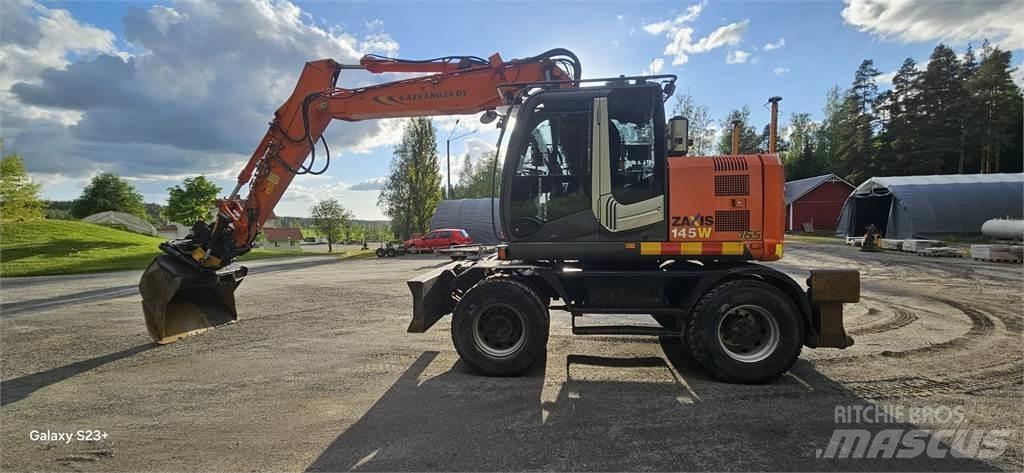 Hitachi ZX145W-3 Gumikerekes kotrók