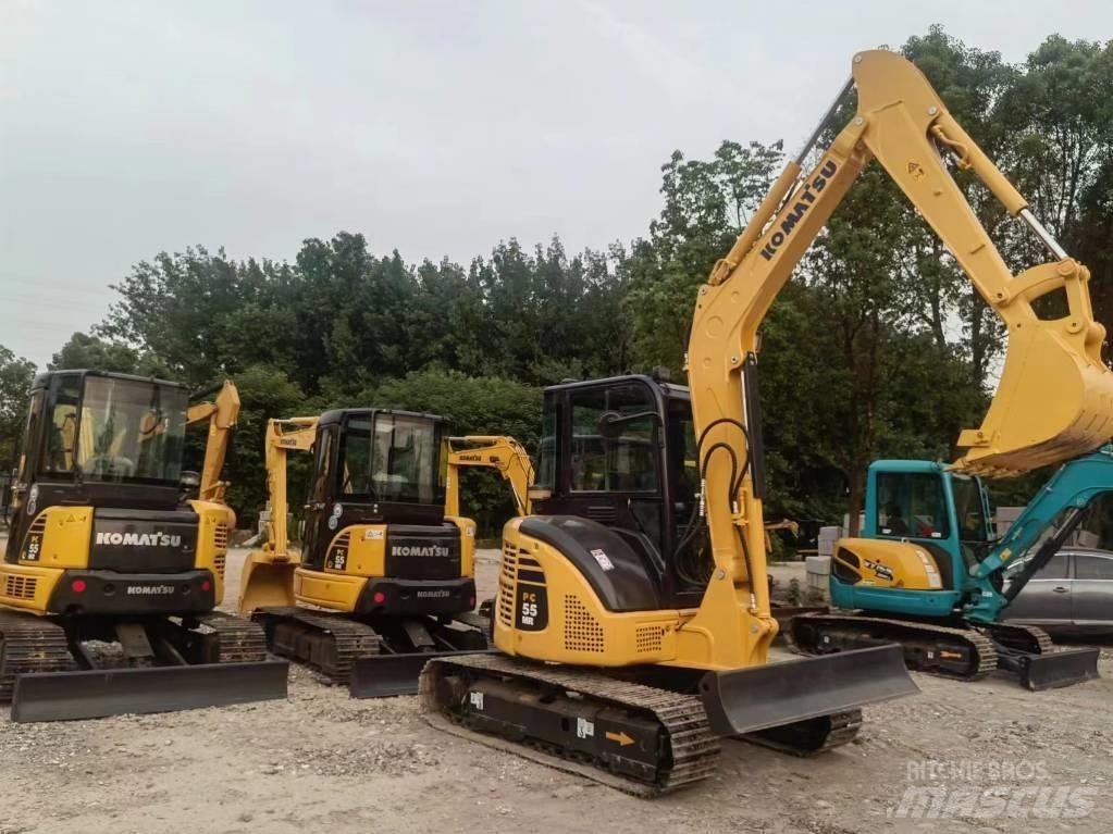 Komatsu PC 55 MR Mini kotrók < 7t