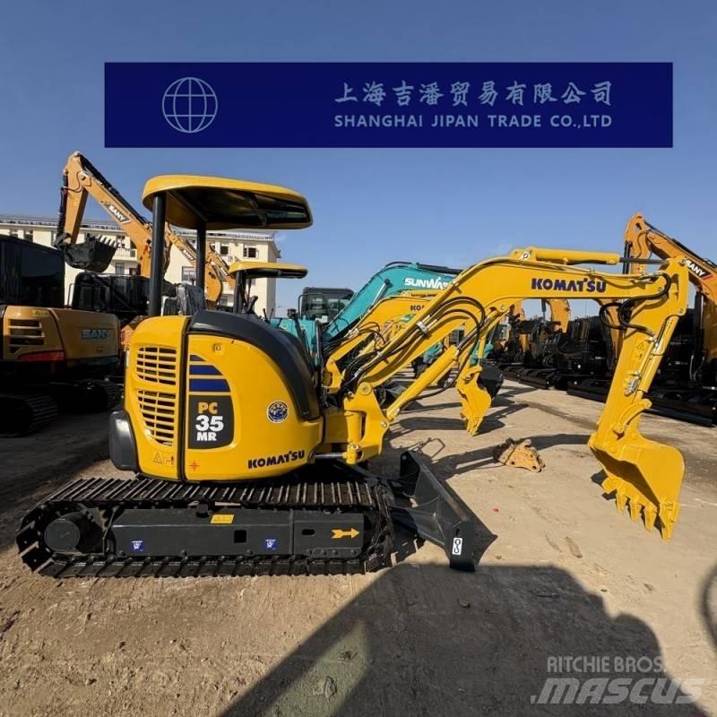 Komatsu PC 35 MR Mini kotrók < 7t