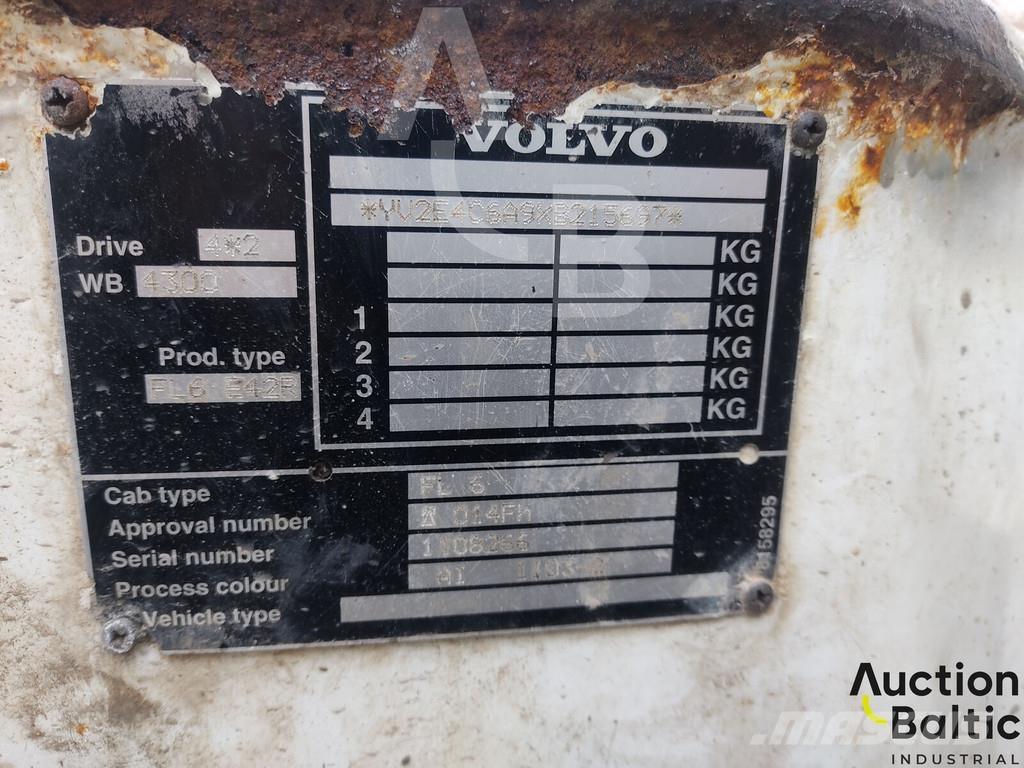 Volvo FL618 Billenő teherautók