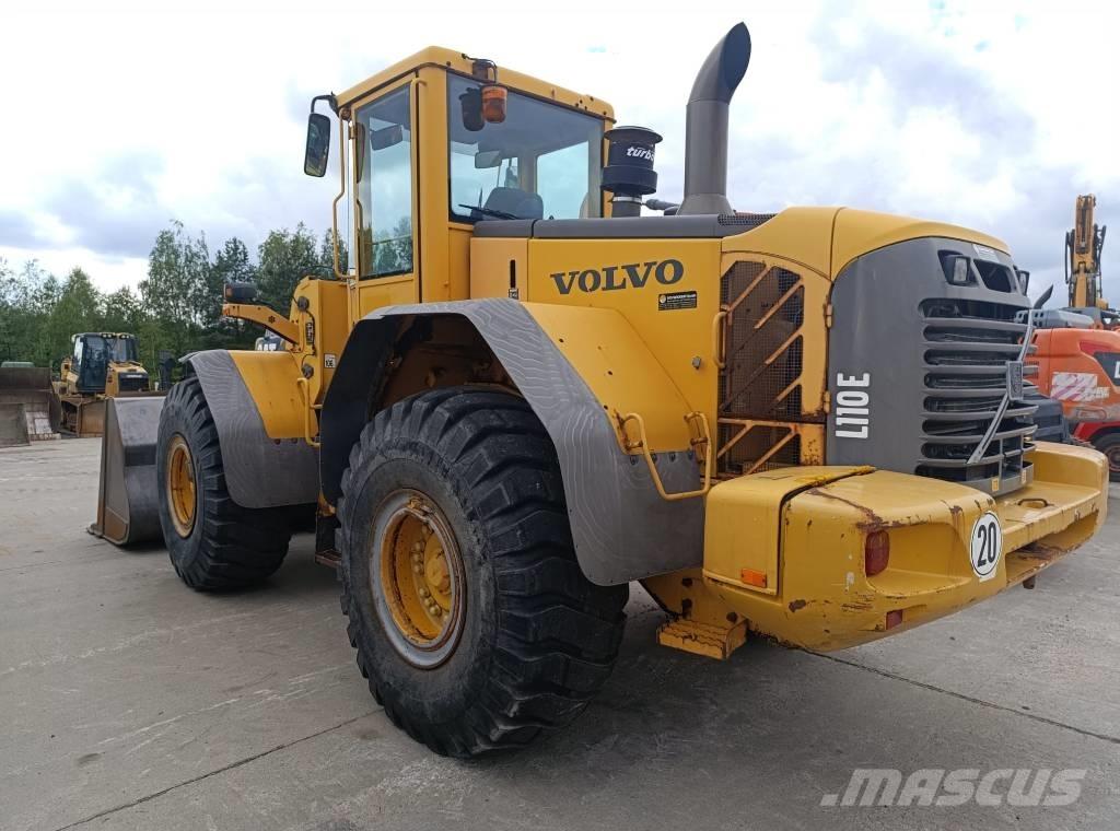 Volvo L 110 E Gumikerekes homlokrakodók