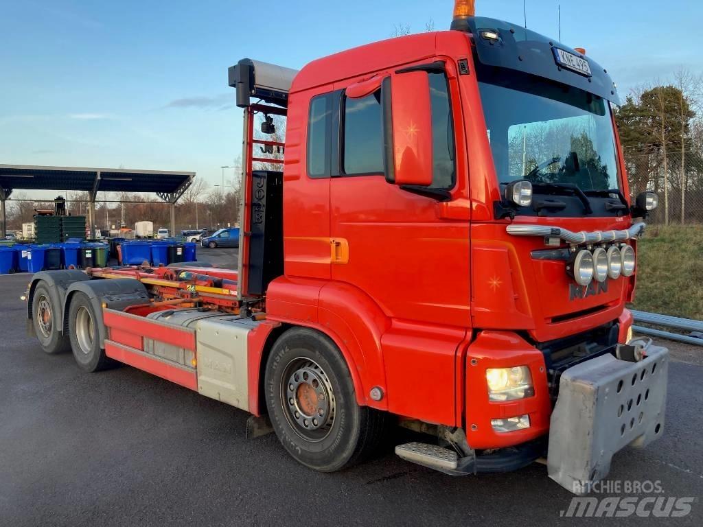 MAN TGS 26.460 LL Horgos rakodó teherautók