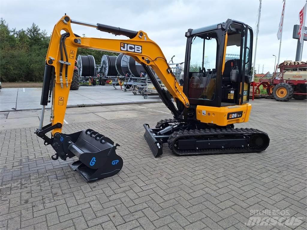 JCB 26C-1 Mini kotrók < 7t