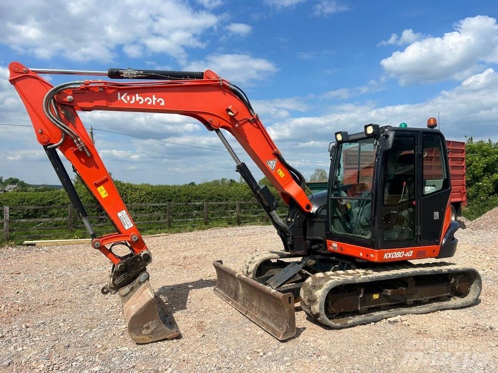 Kubota KX 80-4 Közepes (midi) kotrók 7 t - 12 t