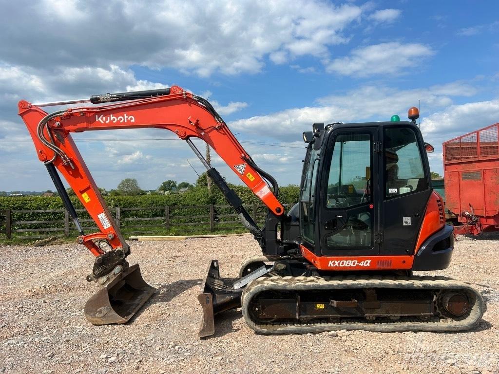 Kubota KX 80-4 Közepes (midi) kotrók 7 t - 12 t