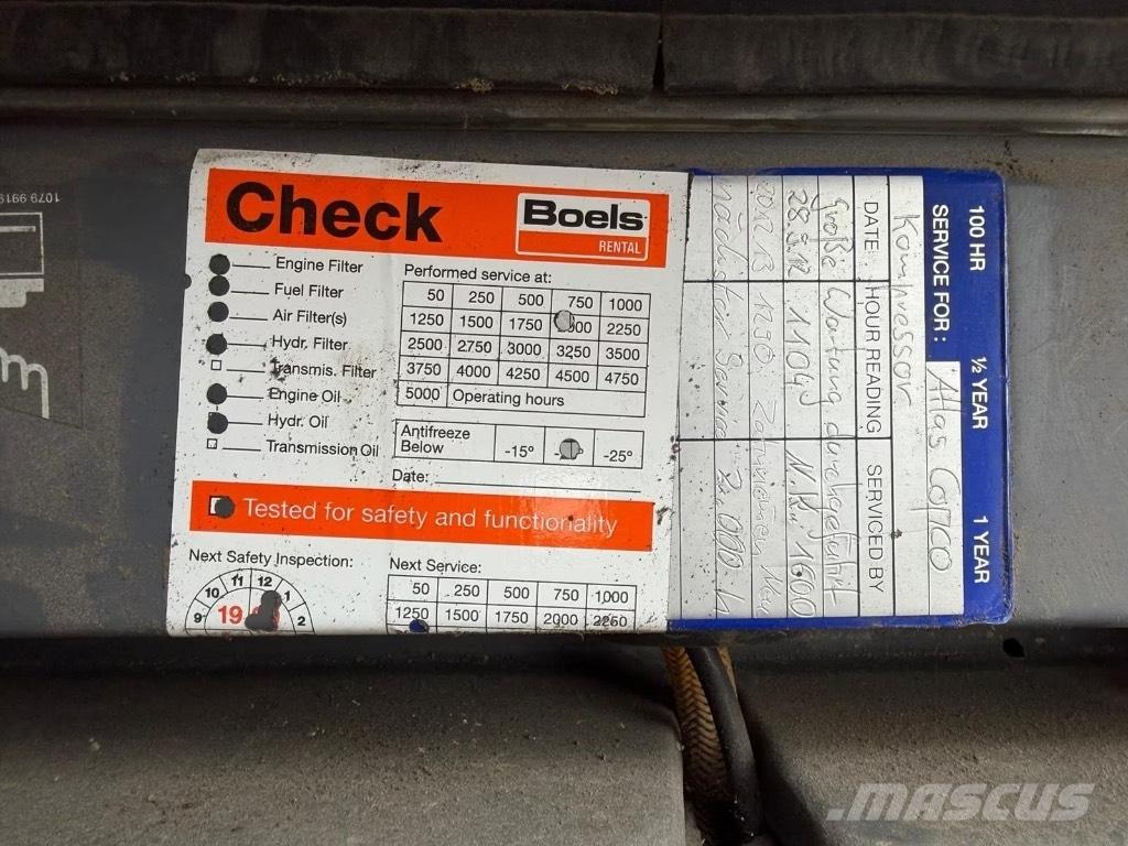 Atlas Copco XAS 57 Kompresszorok