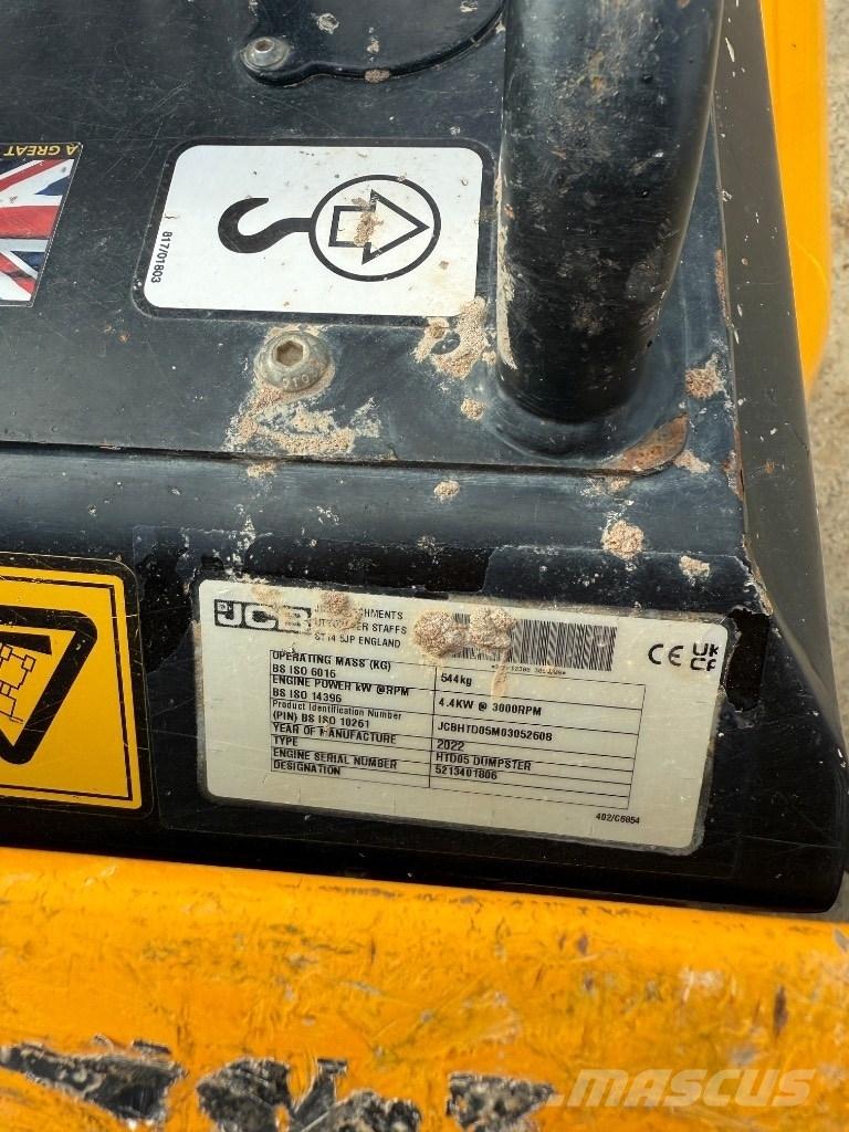 JCB HT D5 Lánctalpas dömperek