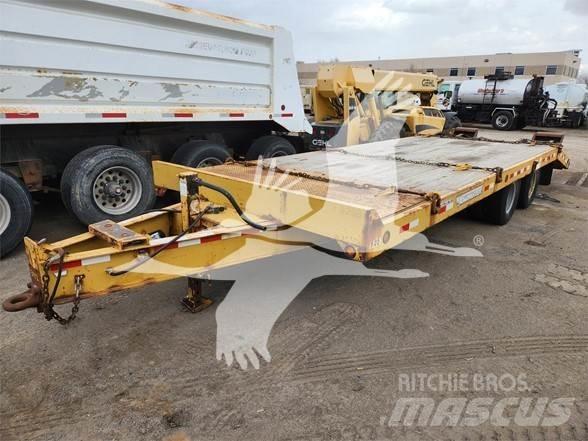 TOWMASTER T20 Mélybölcsős félpótkocsik