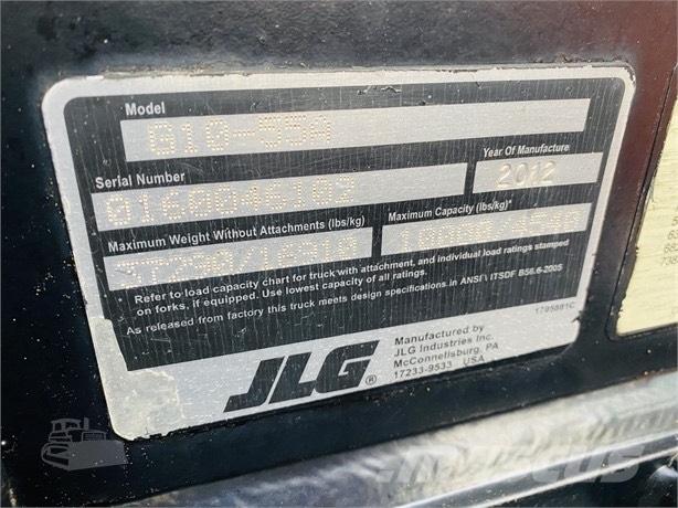 JLG G 10-55 A Teleszkópos rakodók