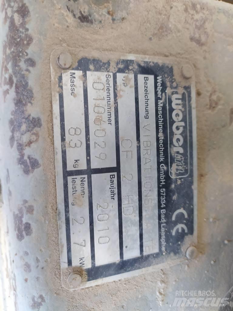 Weber CF2 Talajtömörítő gépek