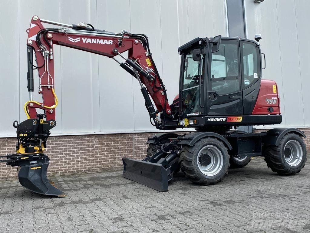 Yanmar B75W Gumikerekes kotrók