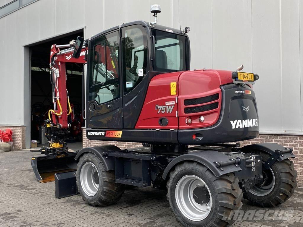 Yanmar B75W Gumikerekes kotrók