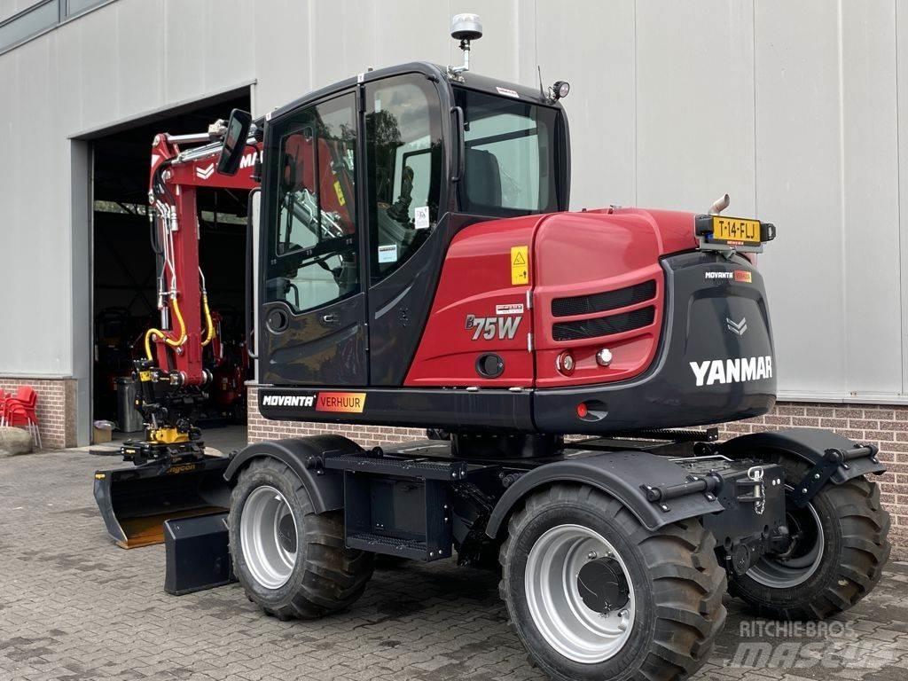 Yanmar B75W Gumikerekes kotrók