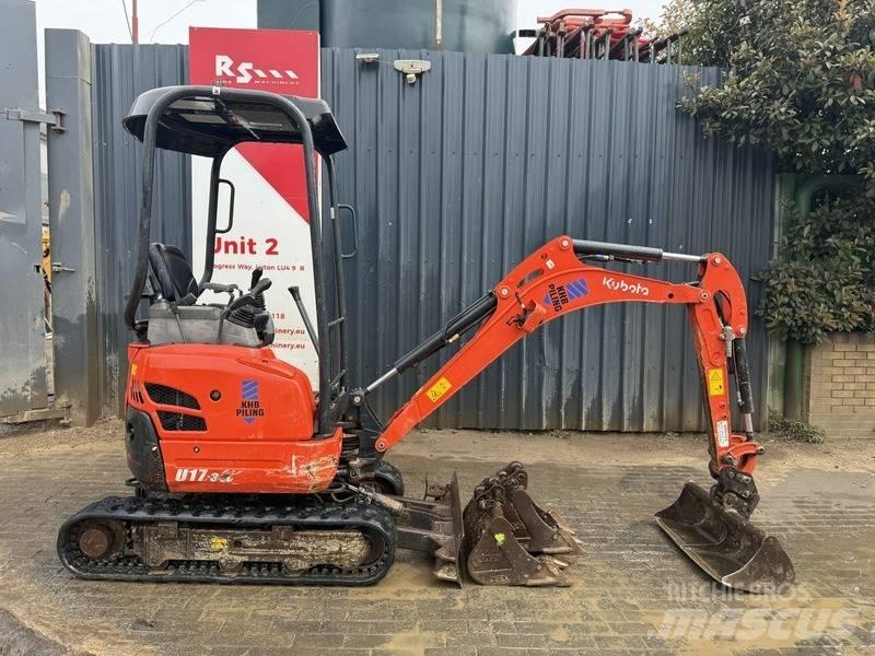Kubota U 17-3 Mini kotrók < 7t