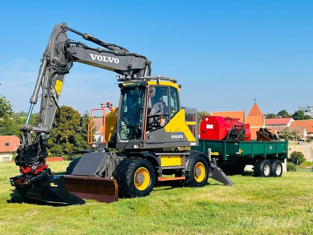 Volvo EWR 150 E Gumikerekes kotrók
