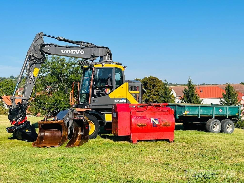 Volvo EWR 150 E Gumikerekes kotrók